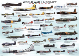 Eurographics 0075 - World War II Aircraft - 1000 stukjes