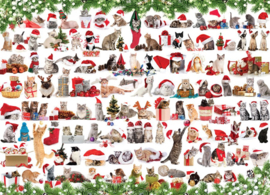 Eurographics 0940 - Holiday Cats - 1000 stukjes