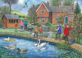 House of Puzzles - Life in the Country - 4x500 stukjes
