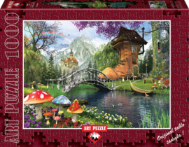 Art Puzzle 4467 - The Old Shoe House - 1000 stukjes