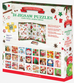 Eurographics - Christmas Advent Delight Calendar - 24x50 puzzels