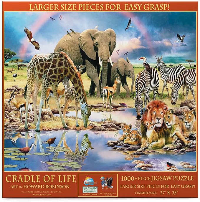 SunsOut 38389 - Cradle of Life - 1000 stukjes