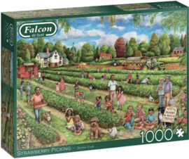 Falcon de Luxe 11340 - Strawberry Picking -  1000 stukjes
