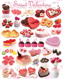 Eurographics 0431 - Sweet Valentine - 1000 stukjes
