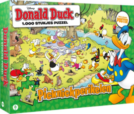 Just Games Disney Donald Duck 2 - Picknickperikelen - 1000 stukjes
