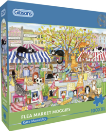 Gibsons 2241 - Flea Market Moggies - 100XXL stukjes