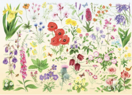 House of Puzzles - Wild Flowers - 1000 stukjes