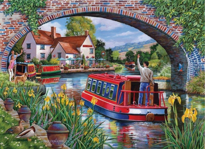 House of Puzzles - Cruising the Canals - 4x500 stukjes