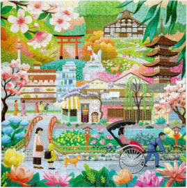 eeBoo - Seasons in Kyoto - 1000 stukjes