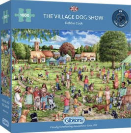 Gibsons 6348 - The Village Dog Show - 1000 stukjes