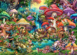Ravensburger - Merry Mushroom Village - 1000 stukjes