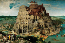 Ravensburger Pieter Brueghel -  De Toren van Babel  - 5000 stukjes