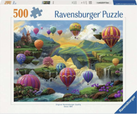 Ravensburger - De Vallei van de Luchtballonnen - 500 stukjes