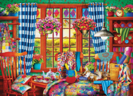 Eurographics 5348 - Patchwork Craft Room - 1000 stukjes