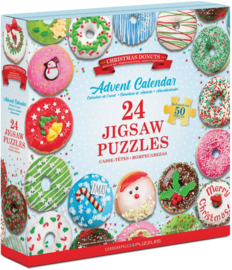 Eurographcs Advent Calendar - Christmas Donuts - 24x50 stukjes