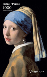 Puzzelman Johannes Vermeer - Meisje met de Parel - 1000 stukjes
