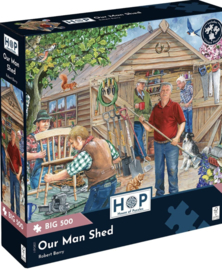 House of Puzzles - Our Man Shed - 500XL stukjes