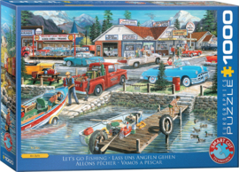 Eurographics 5868 - Let's Go Fishing - 1000 stukjes