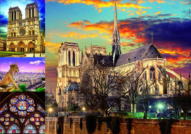 Educa - Collage Notre Dame - 1000 stukjes