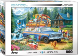 Eurographics 5867 - Jeep-Loading the Wagoneer - 1000 stukjes