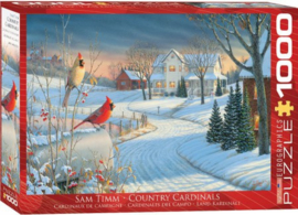 Eurographics 0981- Country Cardinals - 1000 stukjes