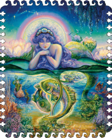 DaVICI Josephine Wall - Zodiac Vissen - 100 stukjes