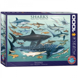 Eurographics 0079 - Sharks - 1000 stukjes