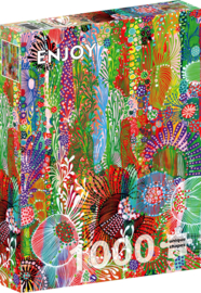 Enjoy 2010 - Floral Curtain - 1000 stukjes