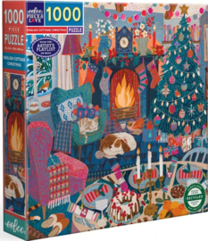 eeBoo - English Cottage Christmas - 1000 stukjes