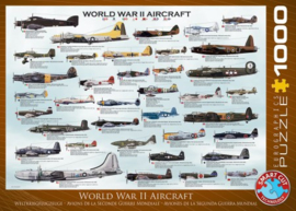 Eurographics 0075 - World War II Aircraft - 1000 stukjes