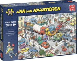 Jan van Haasteren - Verkeerschaos - 3000 stukjes