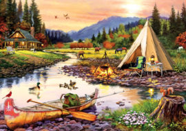 Art Puzzle 5520 - Camping Friends - 3000 stukjes