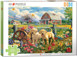 Eurographics 6021 - Puppy Spring - 48XL stukjes