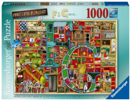 Ravensburger - Awesome Alphabet F & G - 1000 stukjee