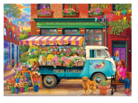 Eurographics 5917 - VW The Flower Van - 1000 stukjes