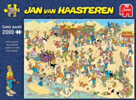 Jan van Haasteren - Zandsculpturen - 2000 stukjes