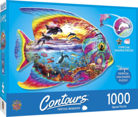 Master Pieces - Tropical Fish - 1000 stukjes  Vormpuzzel