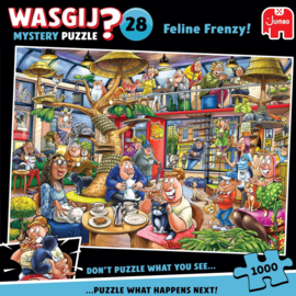 Wasgij Mystery 28 - Feline Frenzy! - 1000 stukjes