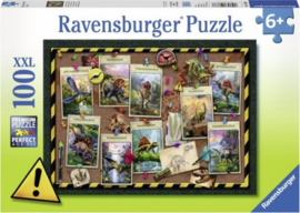 Ravensburger - Dino Verzameling - 100XXL stukjes