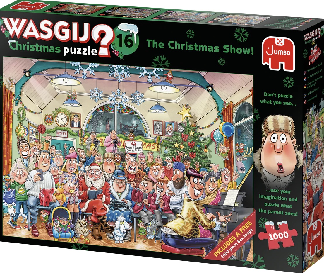 Wasgij Christmas 16 - De Grote Kerstshow! - 1000 stukjes