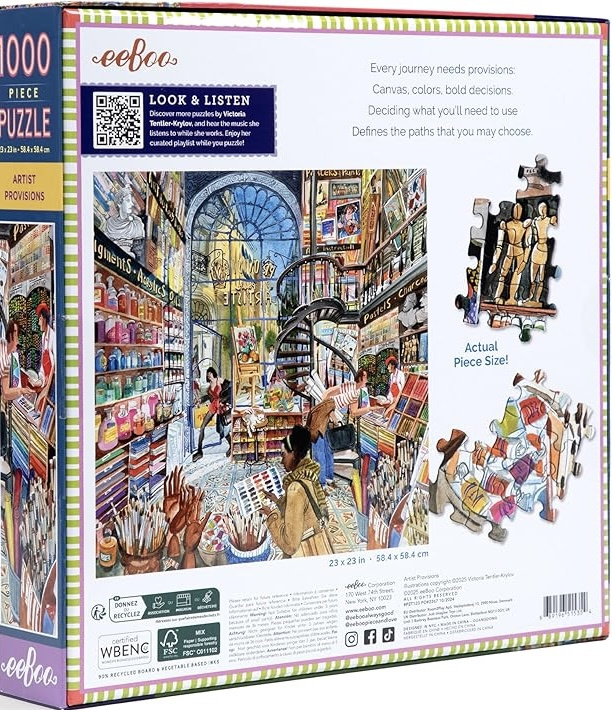 eeBoo - Artist Provision - 1000 stukjes