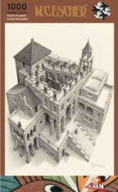Puzzelman M.C.Escher - Klimmen en Dalen - 1000 stukjes