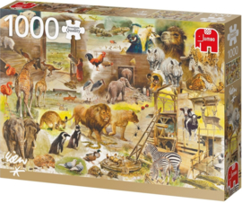 Jumbo Rien Poortvliet - Bouw van de Ark Noah - 1000 stukjes