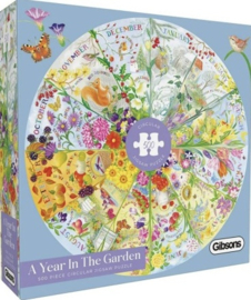 Gibsons 3705 - a Year in the Garden - 500 stukjes