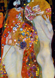 Bluebird Gustav Klimt - Water Serpents II - 1000 stukjes