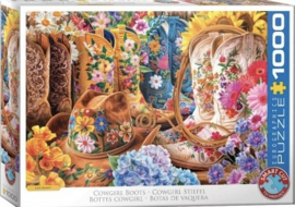Eurographics 5948 - Cowgirl Boots - 1000 stukjes