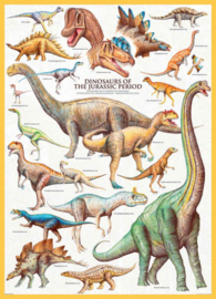 Eurographics 0099 - Dinosaurus of the Jurassic - 1000 stukjes