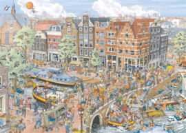 Ravensburger - Fleroux,  Amsterdam - 1000 stukjes