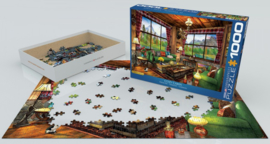 Eurographics 5377 - Cozy Cabin - 1000 stukjes