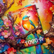 Enjoy 2147 - Colorful Birdie - 1000 stukjes